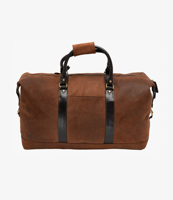 Bolso Cornwall Weekend Brown Wax Suede